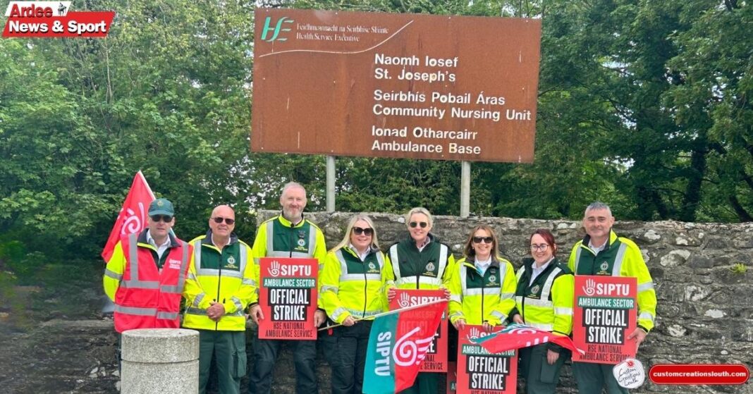 Louth Paramedics Hopeful Pay Dispute Can Be Resolved After Strikes