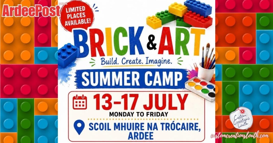 Ardee Brick & Art Summer Camp 2026: Booking Details & Sibling Discounts